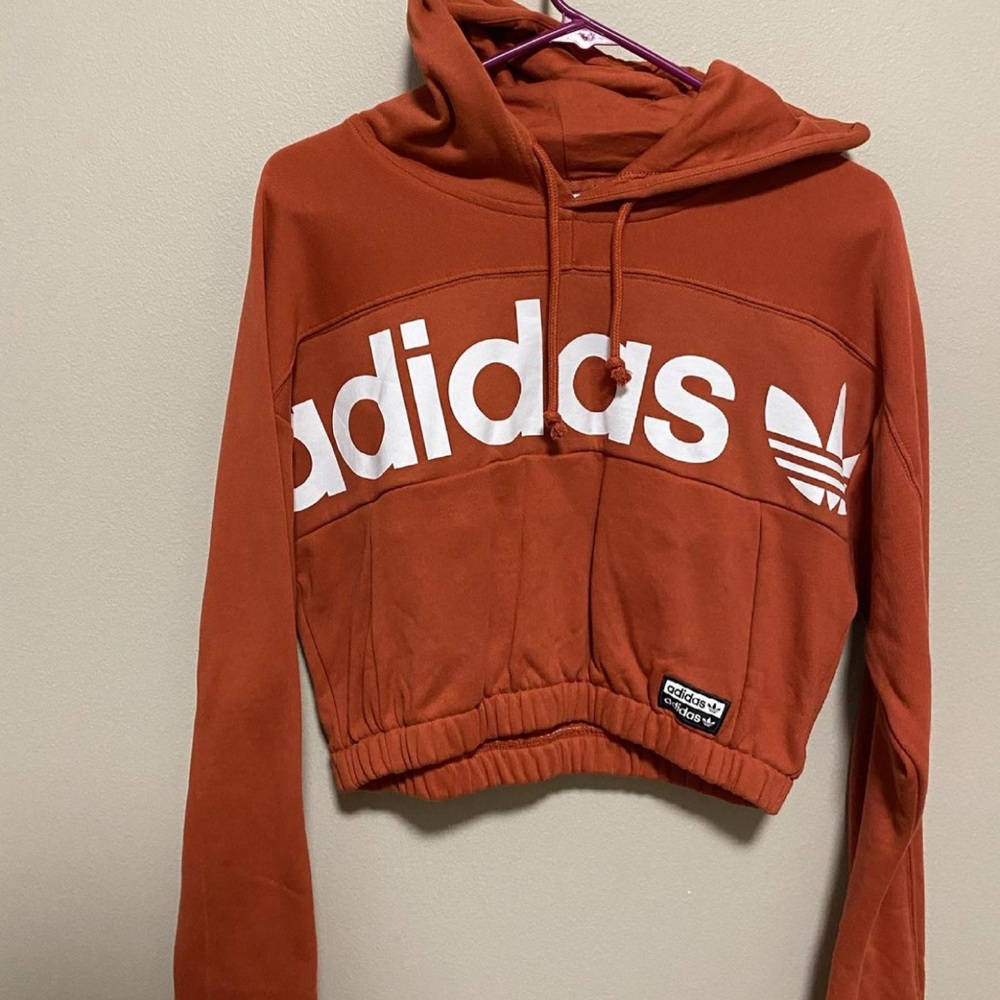 Adidas cropped hoodie